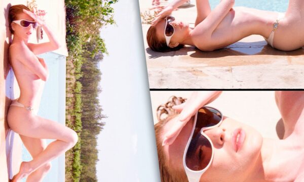 Marina Ruy Barbosa impacta de topless na Toscana e recebe enxurrada de elogios: 'Deusa'