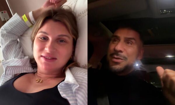 Julio Rocha anuncia o nascimento do quarto filho, mas não revela o sexo do bebê