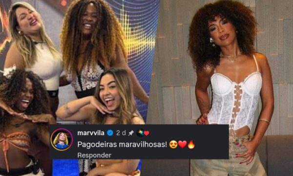 Marvvila elogia cantoras do Estrelas da Casa após vídeo: 'Pagodeiras maravilhosas'