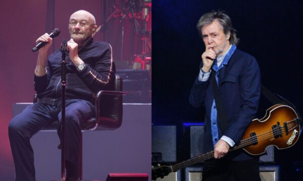 Phil Collins diz que ‘fez as pazes’ com Paul McCartney após briga de 20 anos atrás